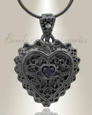 Catori Life Black Sophisticate Heart Jewelry
