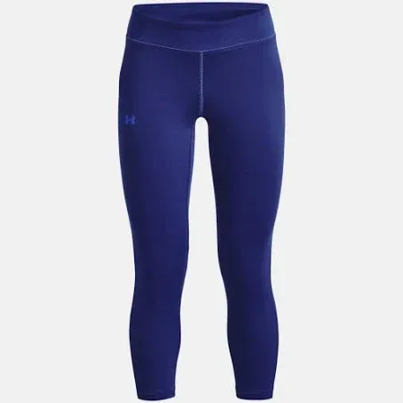 Under Armour Under Armour Girls' Motion Crop Tapered Leg Athletic Pants - Blue, Youth X-Small