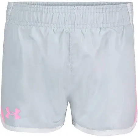 Under Armour Under Armour Girls' Pre-School Fly-By Shorts - Gray, 6