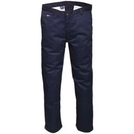 Lapco Lapco P-INN7 48x38 Men's Lightweight 100% Cotton Flame Resistant Uniform Pant, Navy