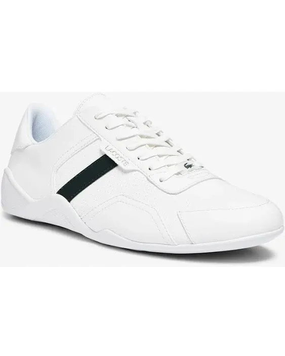 R13 Lacoste Men's Hapona Sneakers - White/ Dark Green