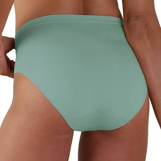 Walker Slater Bravado Designs Women's High Rise Seamless Panty - Jade - Size XL/XXL