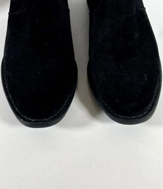Cove Born Cove Black Suede Chelsea Boot Womens Size 7 Ankle Boot - Women | Color