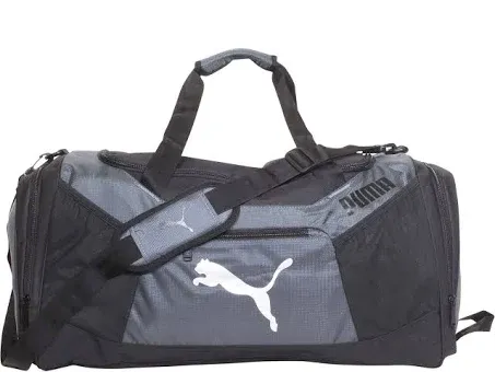 Puma Puma Men's Formation 3.0 Duffel Bag Active Cat Logo Dark Grey One Size