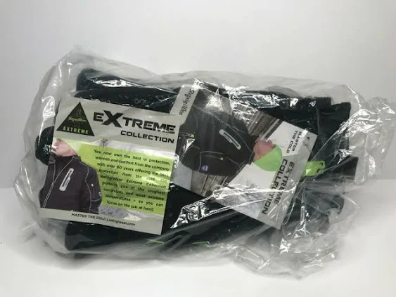 Cappagallo Refrigiwear Mens Insulated Extreme Freezer Gloves, Black XL