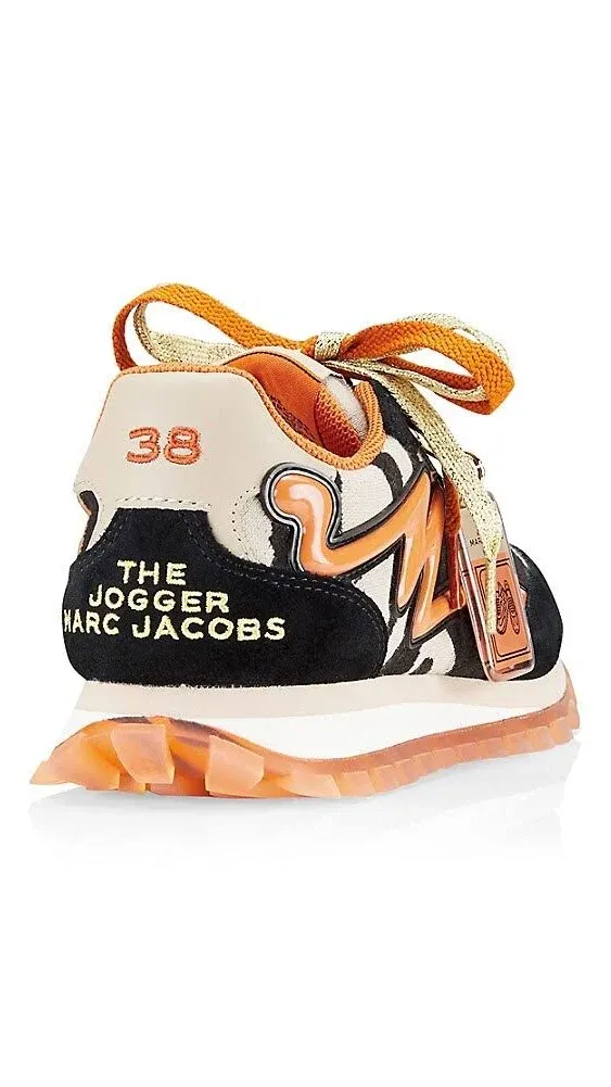 Leandro Lopes Marc Jacobs Women's The Jogger Sneakers - Tiger Multi - Size 9