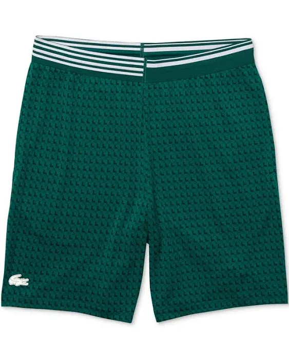 ABOUND Lacoste Men's Sport Jacquard Knit All Over Print Tennis Shorts