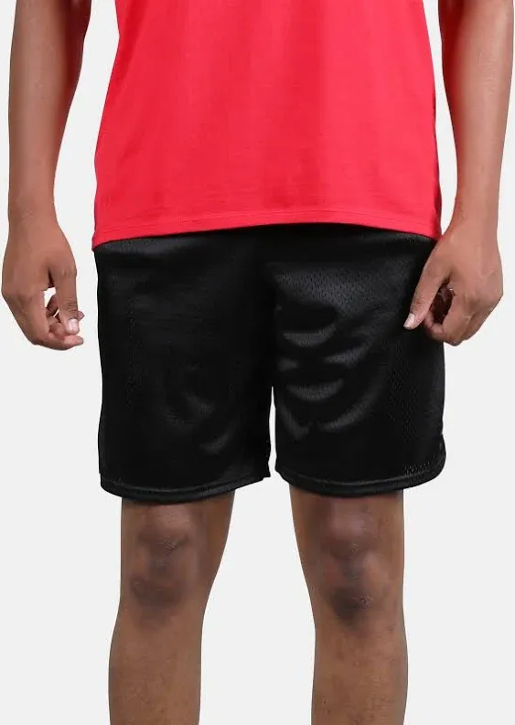 7mesh Champion Long Mesh Men's Shorts with Pockets Athletic Grey