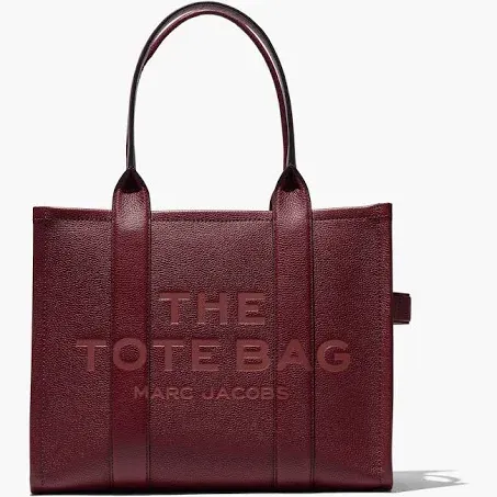 Garnet Hill The Leather Large Tote Bag in Chianti