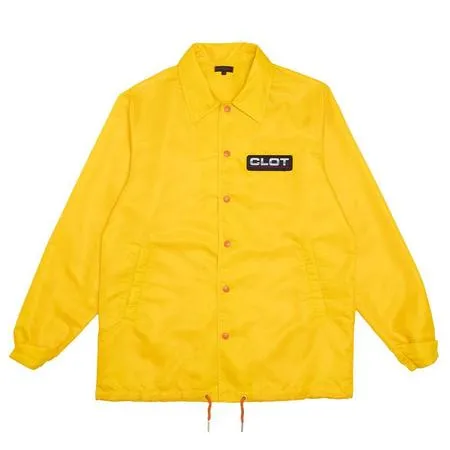 Clot Obey Your Master Coach Jacket - yellow