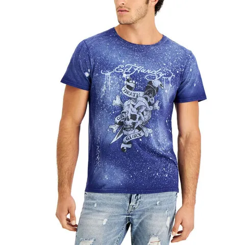 Ed Hardy Mens Cotton Graphic T-Shirt