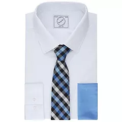 Bespoke Men's Bespoke Slim-Fit Dress Shirt, Pocket Square & Tie Set