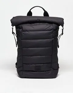 RAINS Rains Loop puffer backpack in black