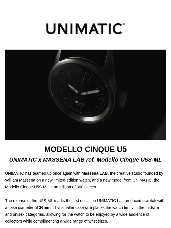 UNIMATIC Watches