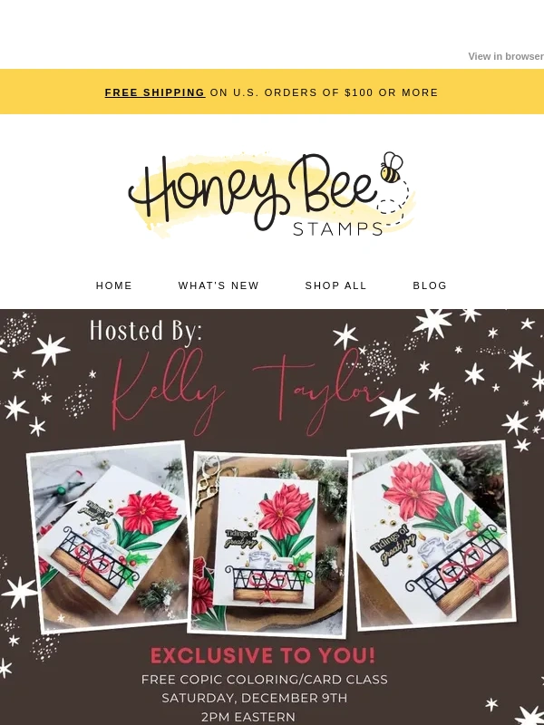 Honey Bee Stamps