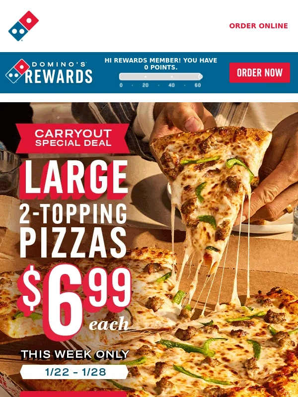 Dominos Military Discount