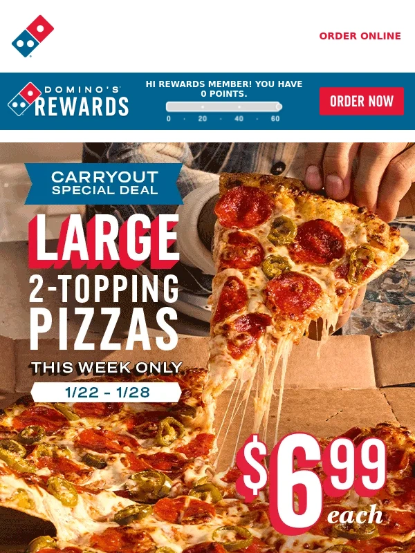 Dominos Military Discount