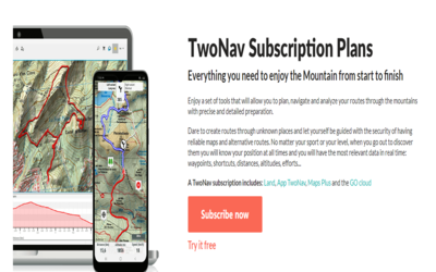 Essai TwoNav Plans d'abonnement gratuitement