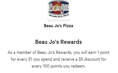 $5 off every 100 points