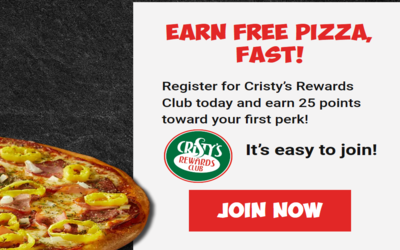 Sign up for free pizza
