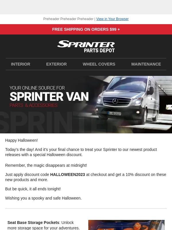 Sprinter Parts Depot