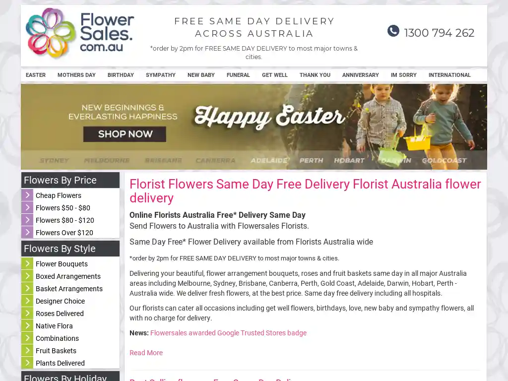 Flower Sales