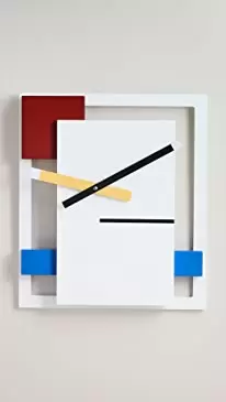 MoMA De Stijl Wall Clock