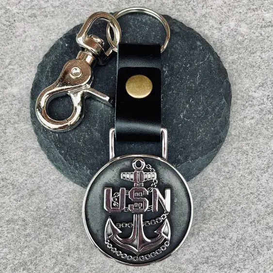 NORTHSKULL Sanity Jewelry Navy Keychain - KC34