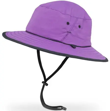 Lavender Hill Clothing Sunday Afternoons Daydream Bucket Hat - Dark Violet, Purple Palm