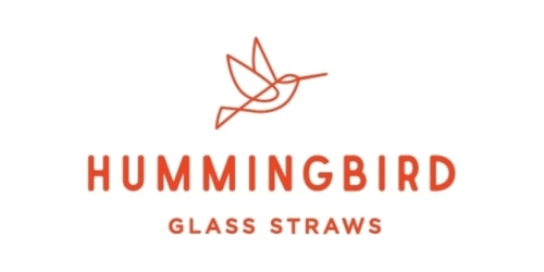 Hummingbird Glass Straws